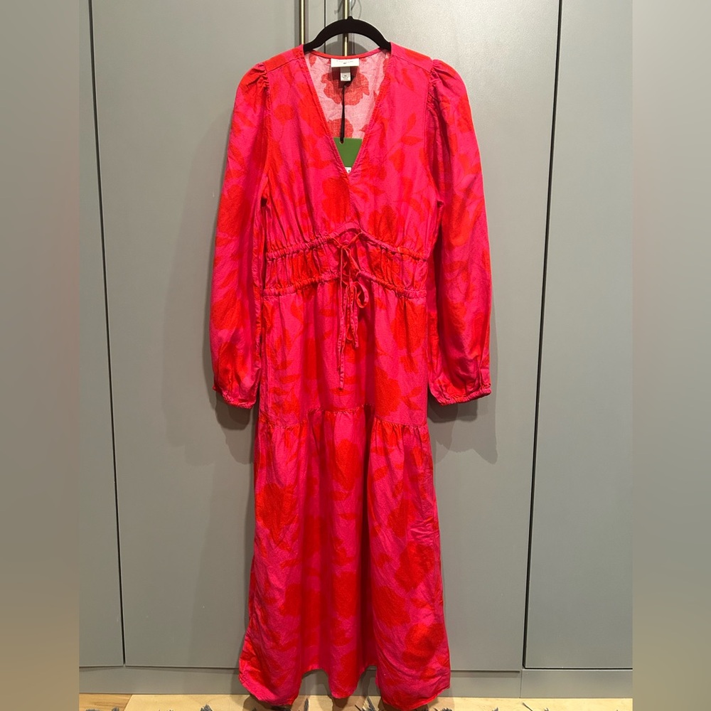 Kate Spade & Target Pink and Red Floral Dress